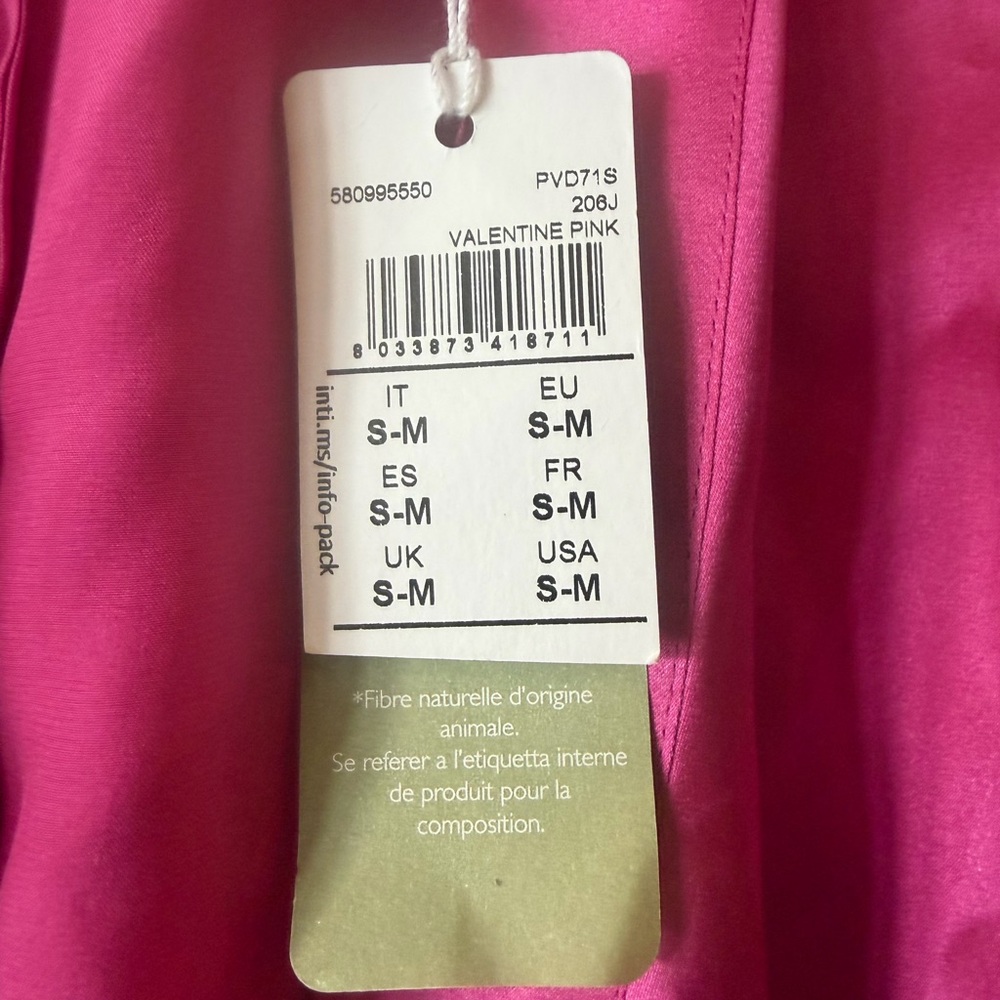 Intimissimi Fuchsia Satin Robe - Picture 6 of 6